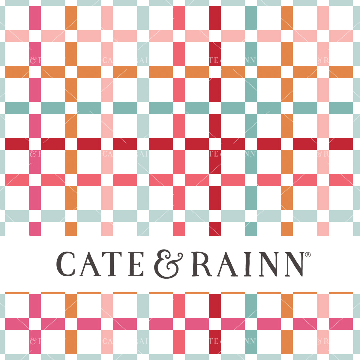 Colorful Plaid Seamless Pattern | Love Doodles Collection