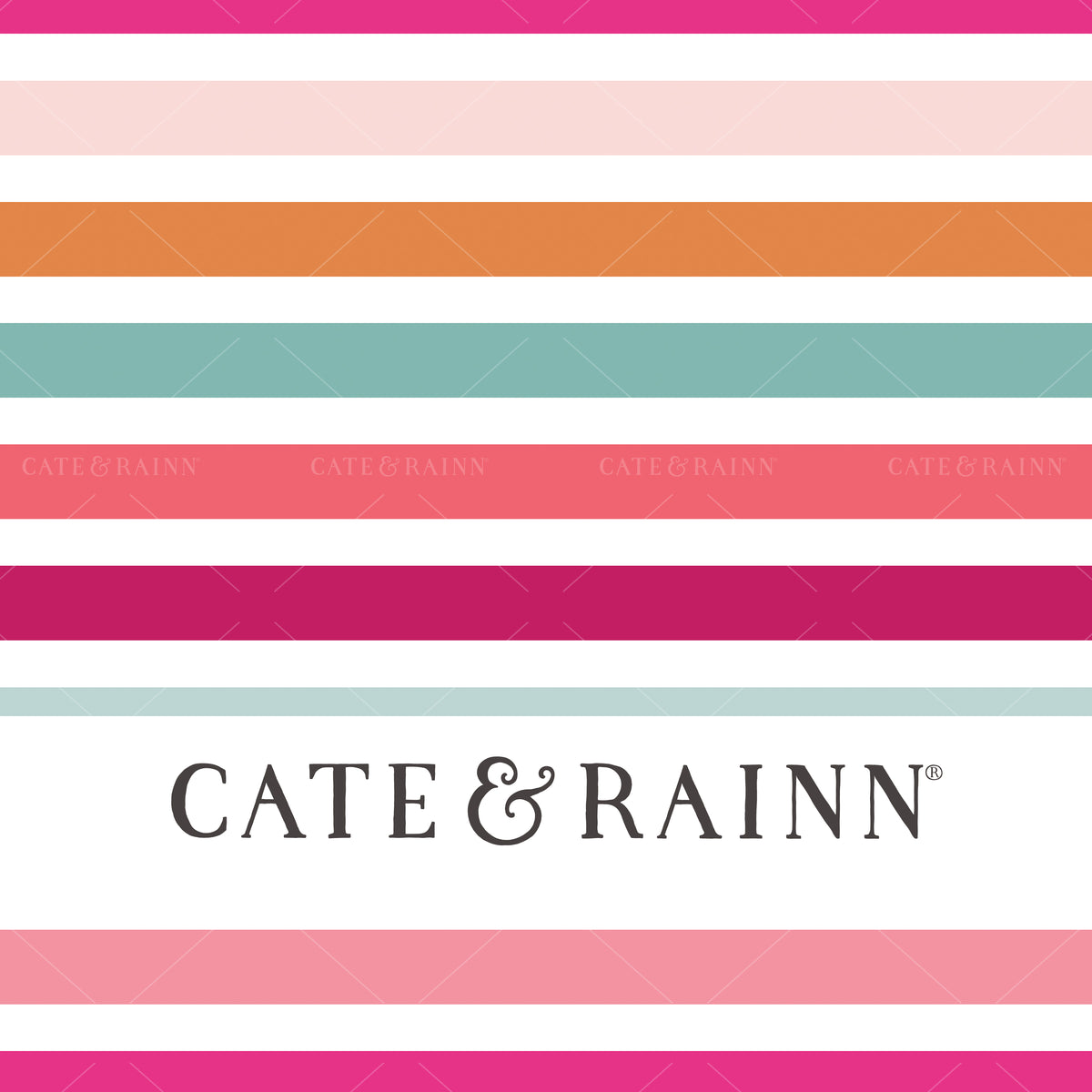 Multicolor Stripe Seamless Pattern | Love Doodles Collection