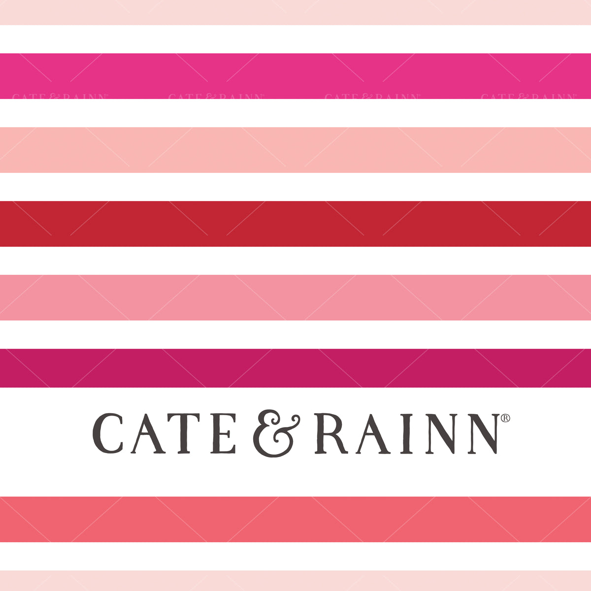 Valentine&#39;s Day Stripes Seamless Pattern | Love Doodles Collection