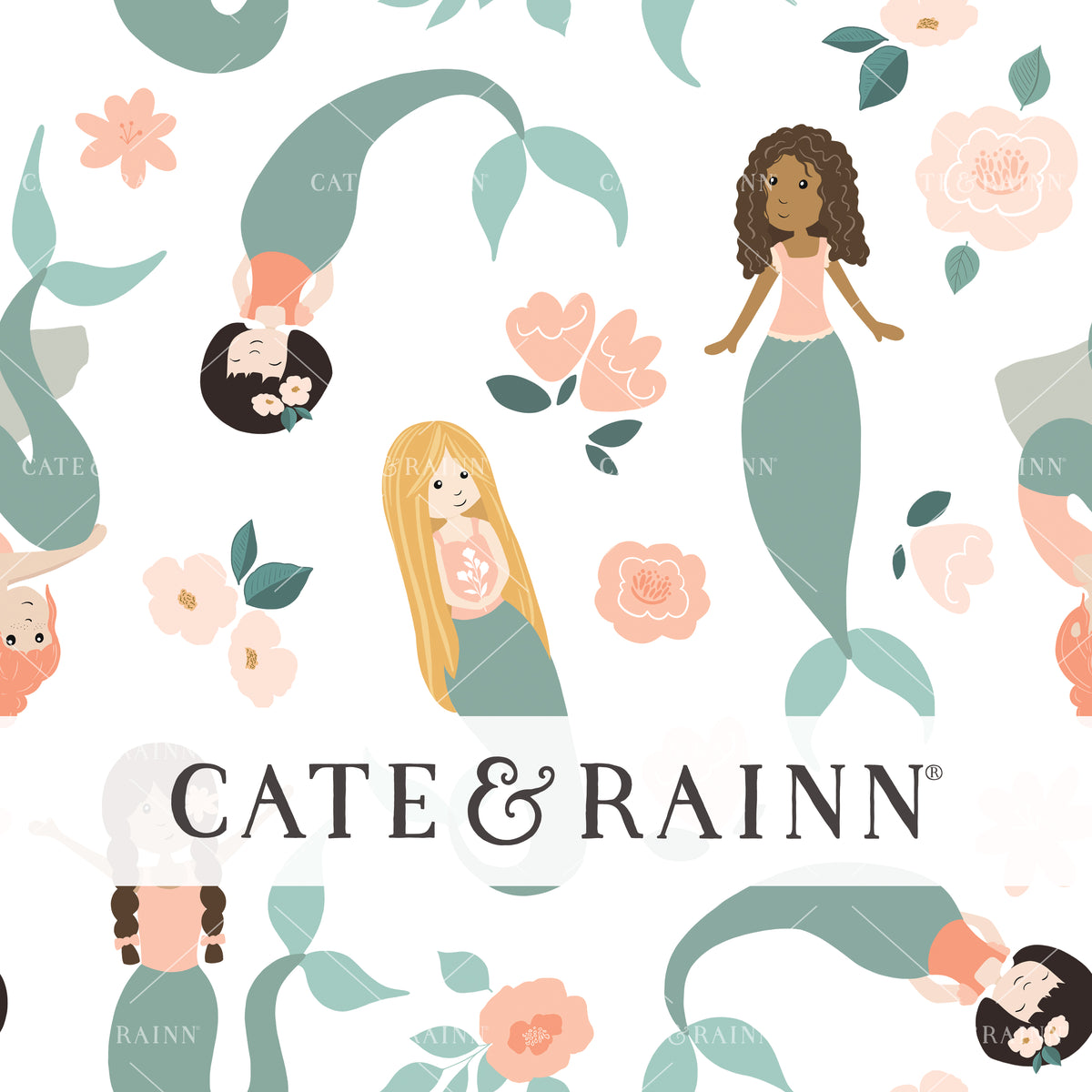 Mermaid Seamless Design