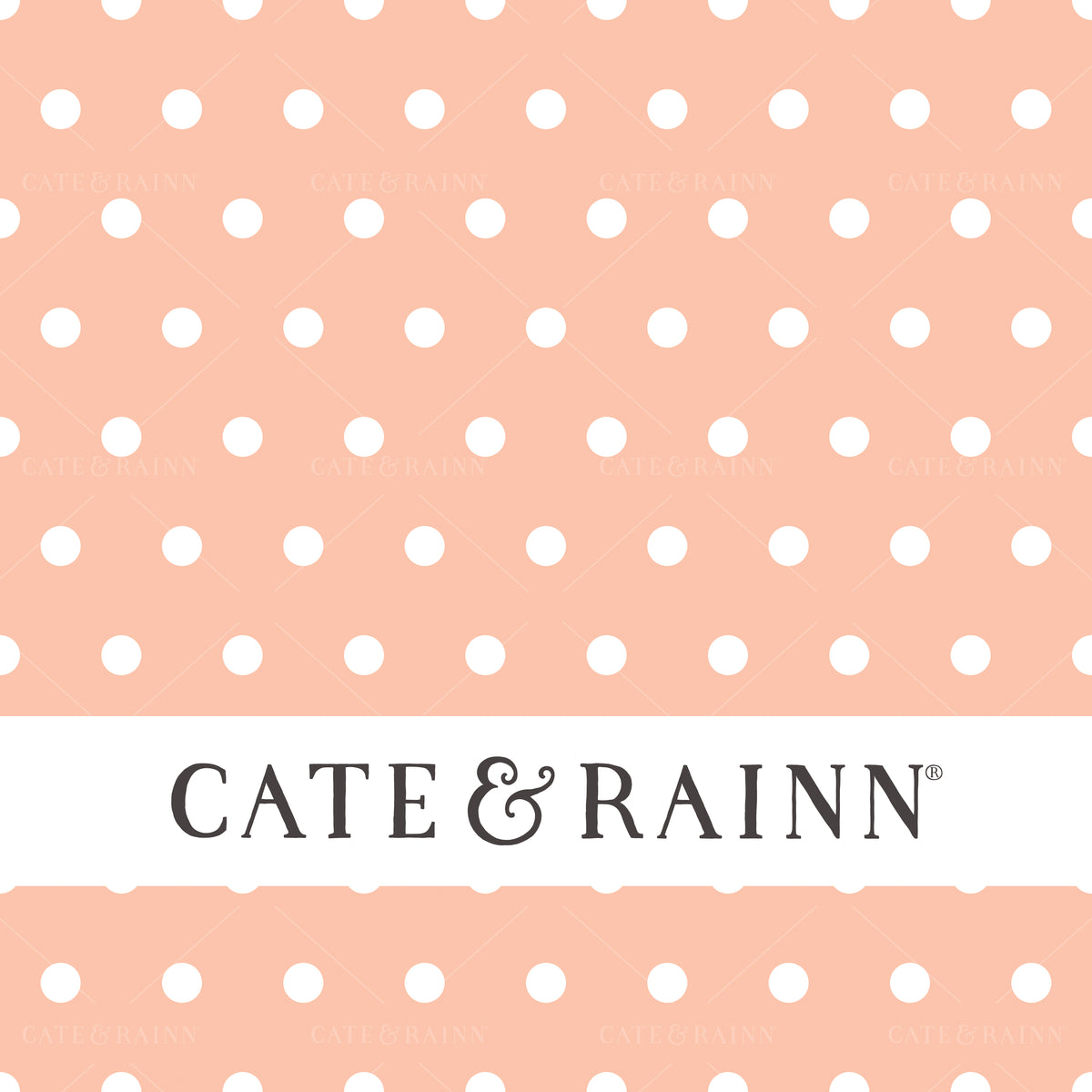 Pretty Colored Polka Dots Seamless Pattern Design by Cate and Rainn