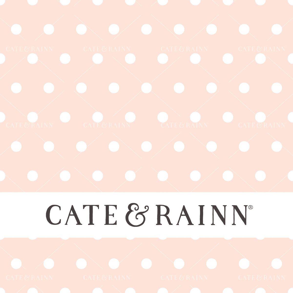 Pretty Colored Polka Dots Seamless Pattern Design by Cate and Rainn