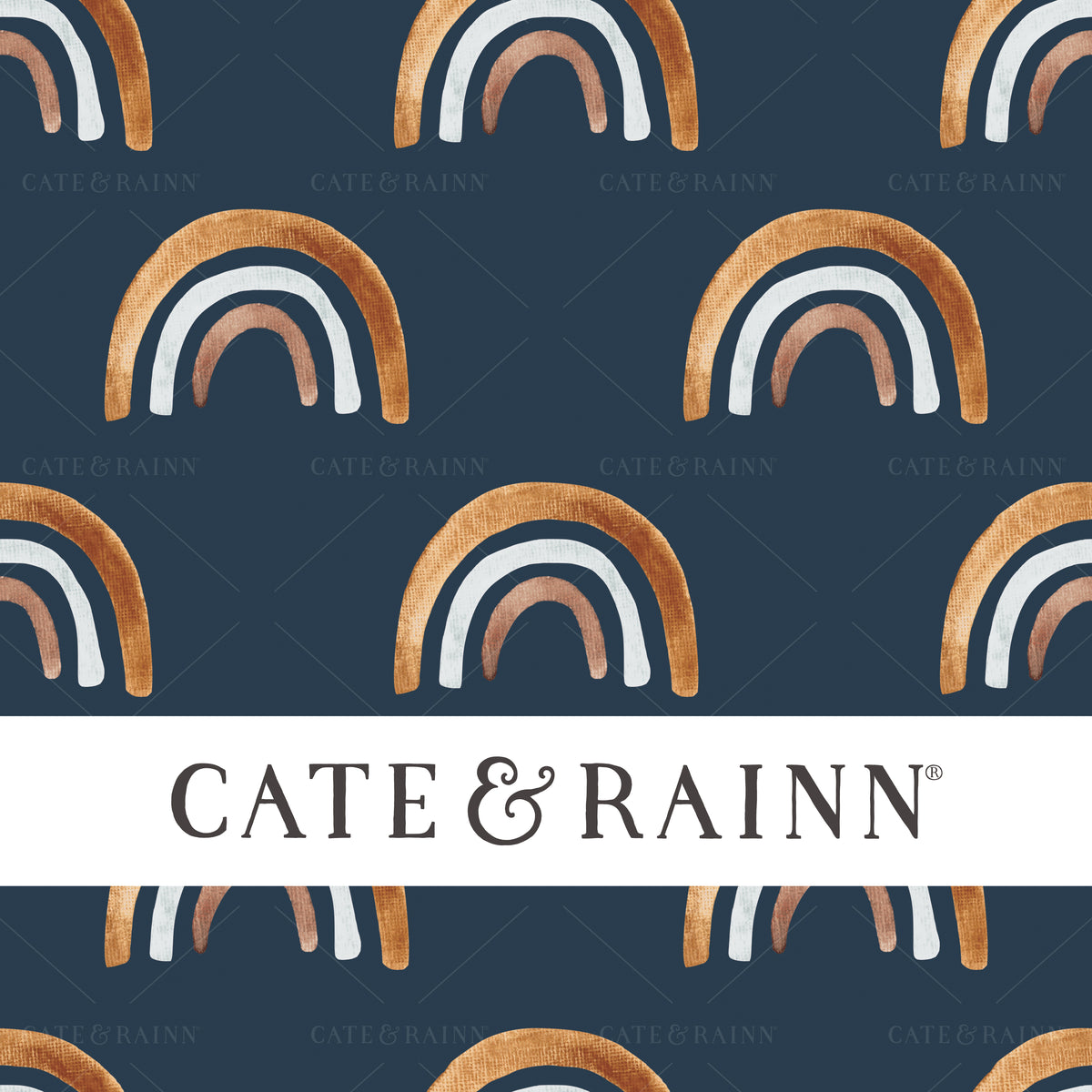 Boho Rainbows Neutral