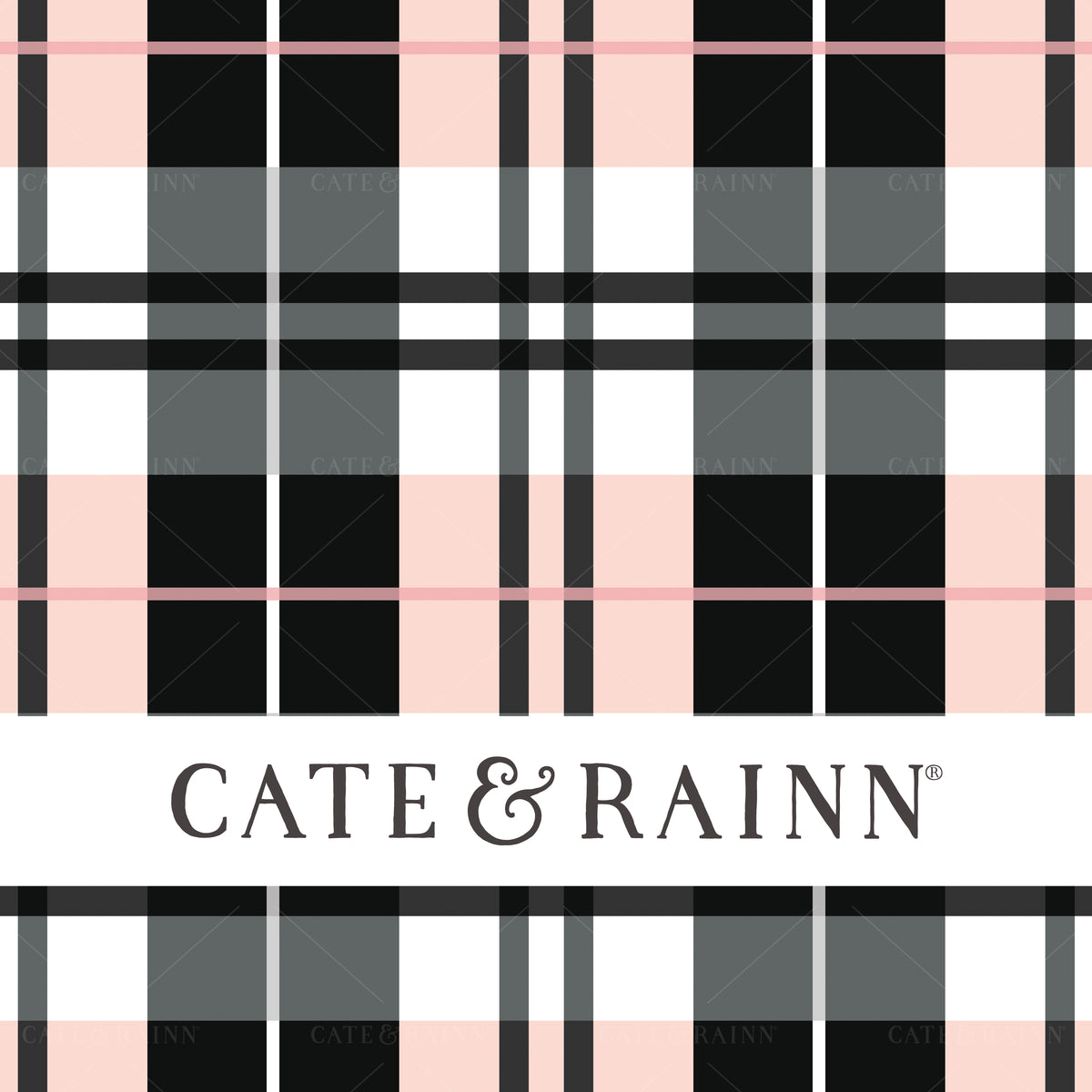 Halloween Plaid Seamless Pattern | October Moon Collection