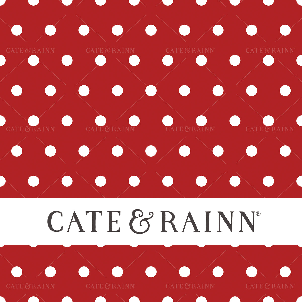 Red and White Polka Dot Seamless Pattern | Patriotic Collection