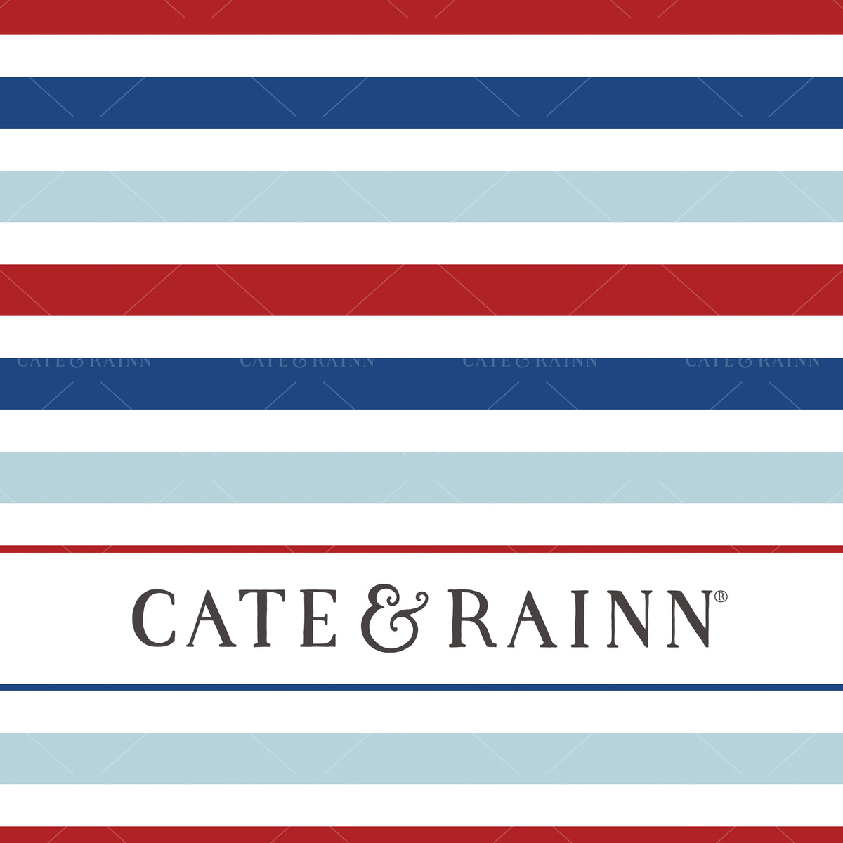 Americana Stripes Seamless Pattern | Patriotic Collection
