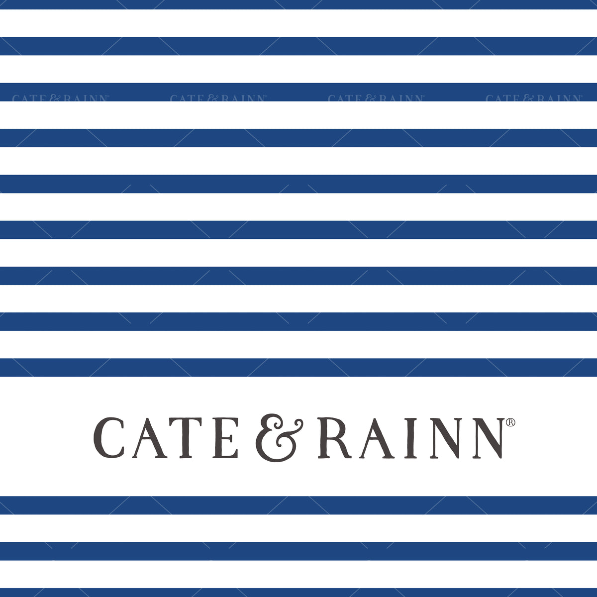 Blue and White Stripes Seamless Pattern | Patriotic Collection