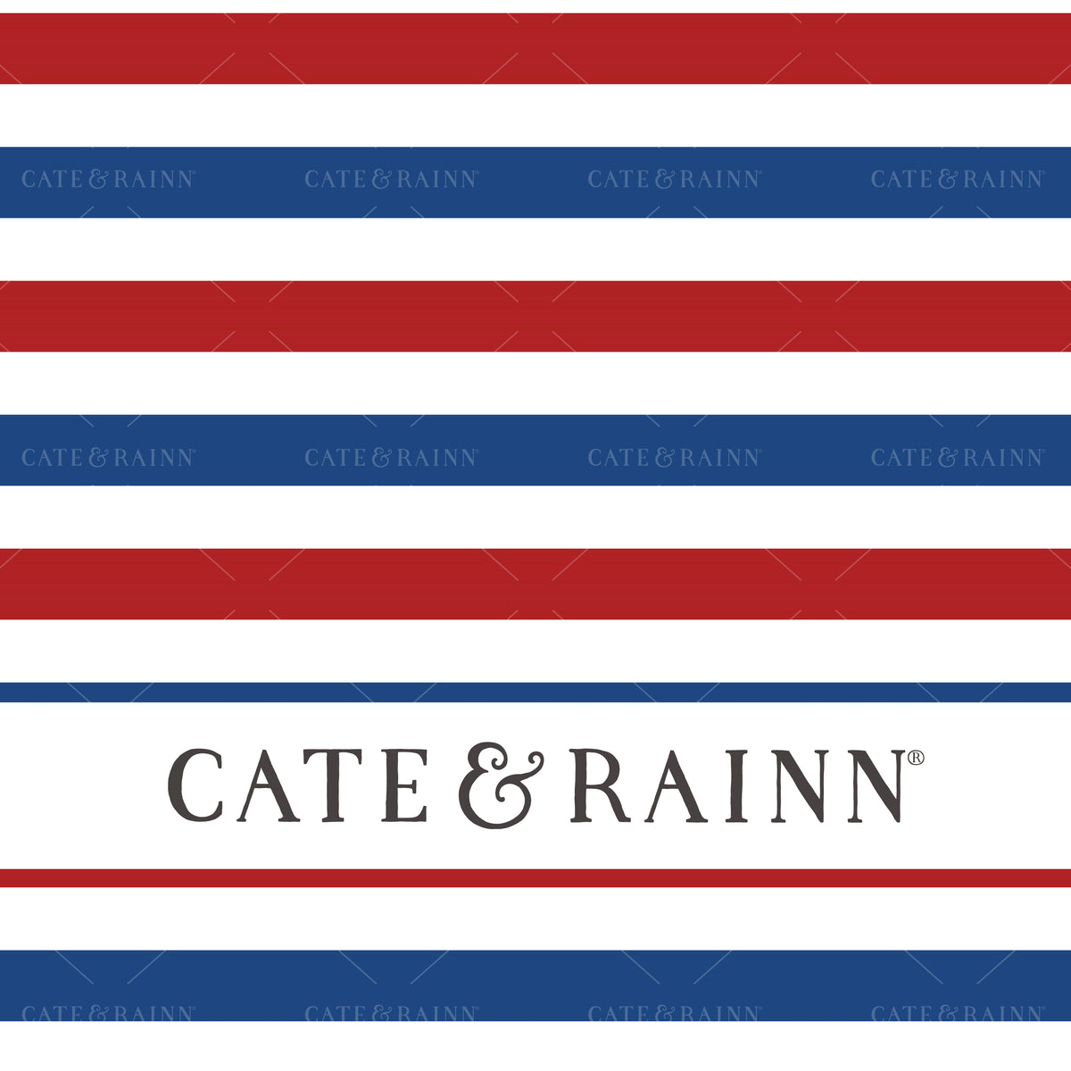 Red White and Blue Stripes Seamless Pattern | Patriotic Collection