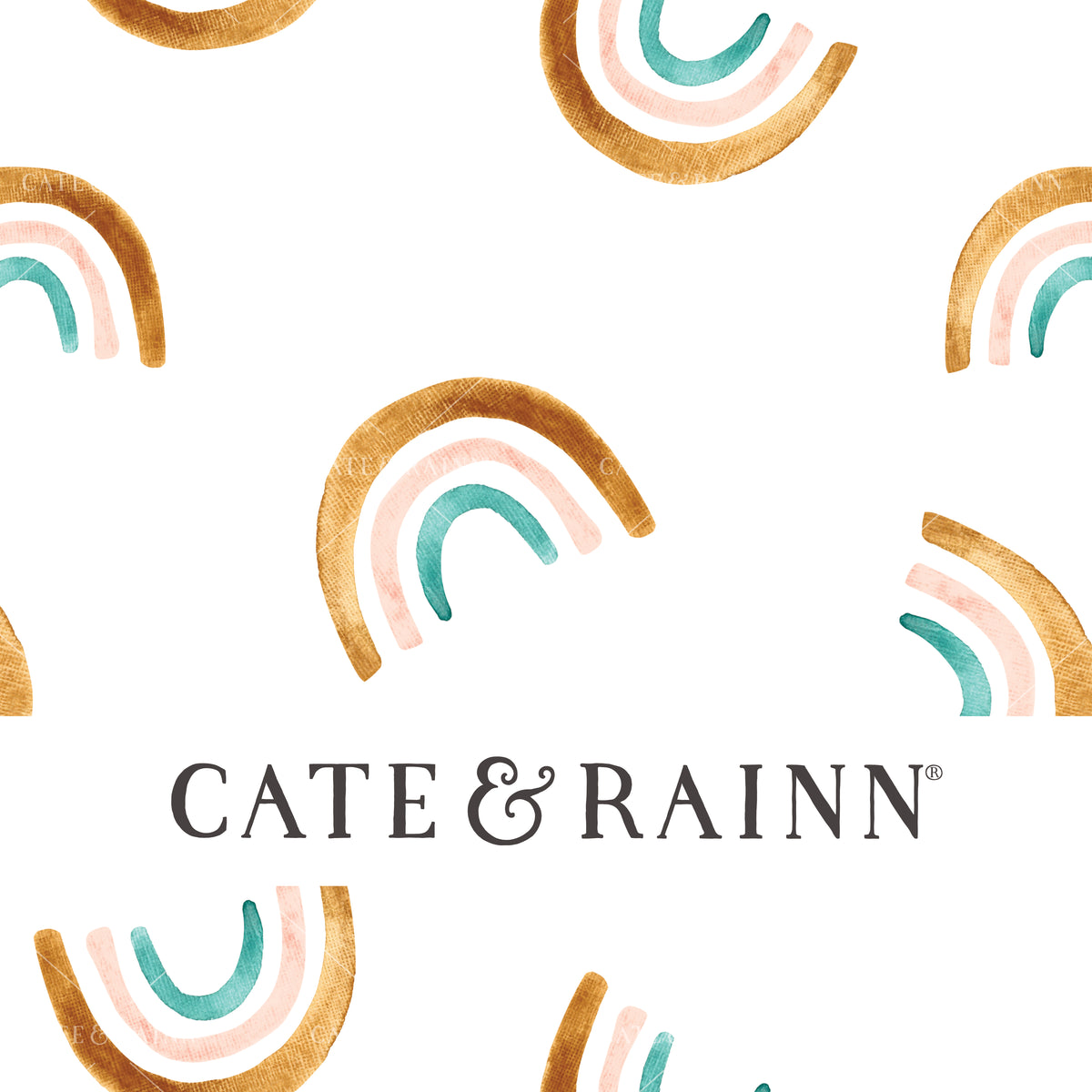 Summer Rainbow Seamless Design