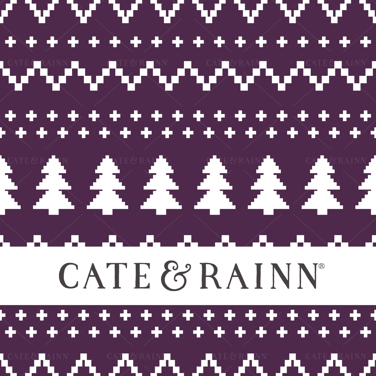 Fair Isle Seamless Patterns for Christmas