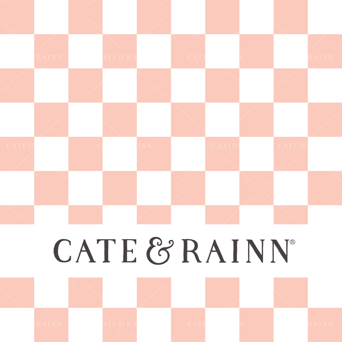 Pink Checkerboard Seamless Pattern | Summer Vibes Collection