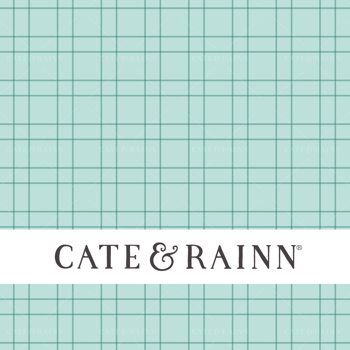 Pin Stripe Plaid Seamless Pattern | Sunrise Floral Collection