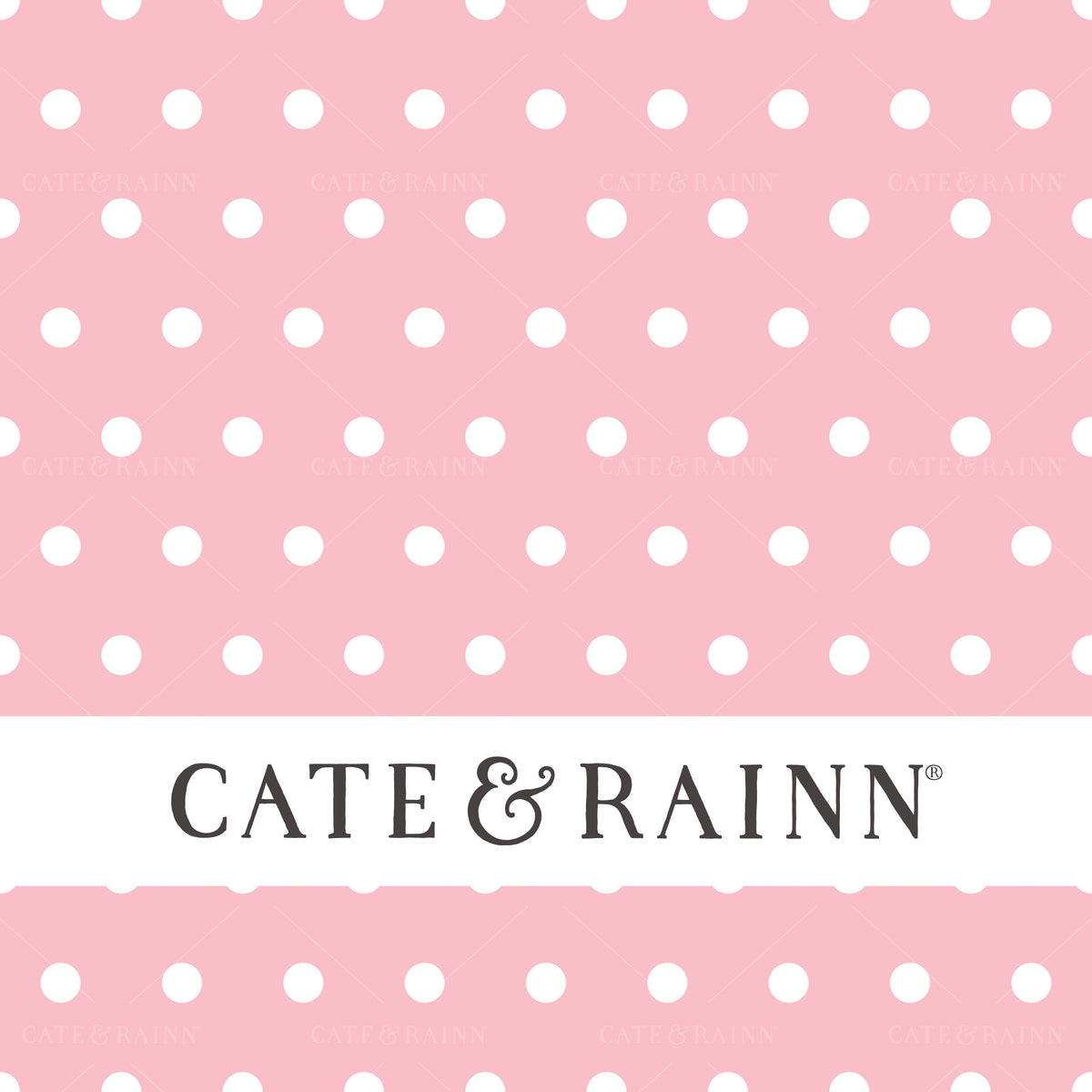 Light Pink Polka Dot Seamless Pattern | Valentines Collection