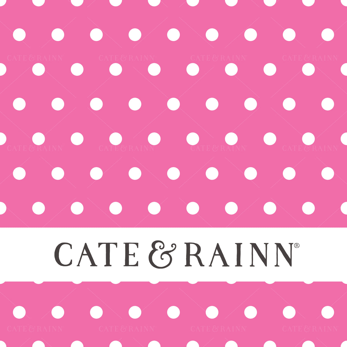Hot Pink Polka Dot Seamless Pattern | Valentines Collection