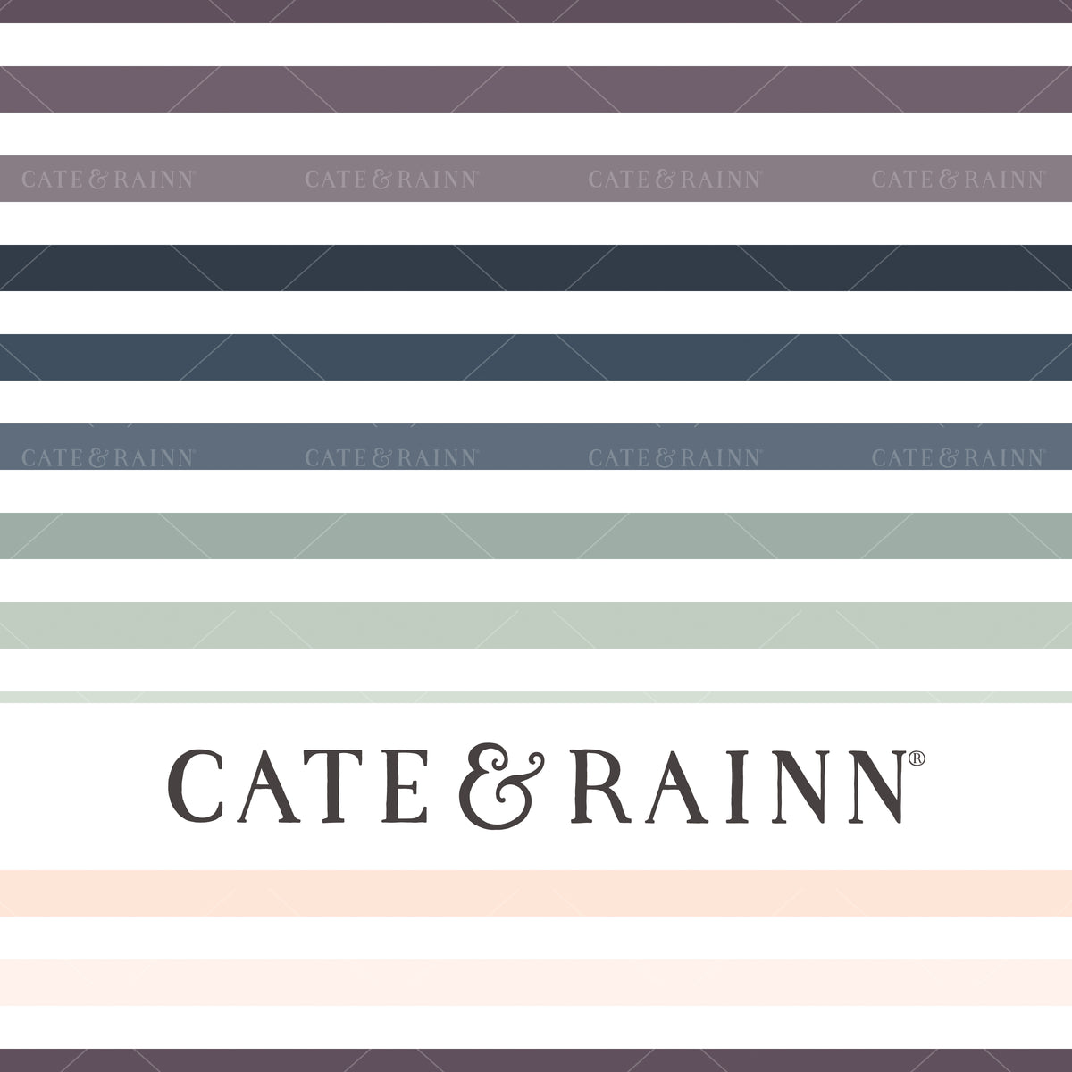 Spring Ombre Stripe Design 